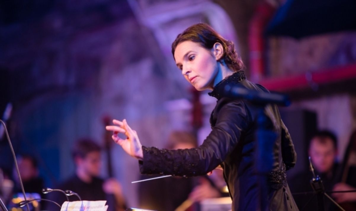 Диригентка Оксана Линів Диригентка Оксана Линів