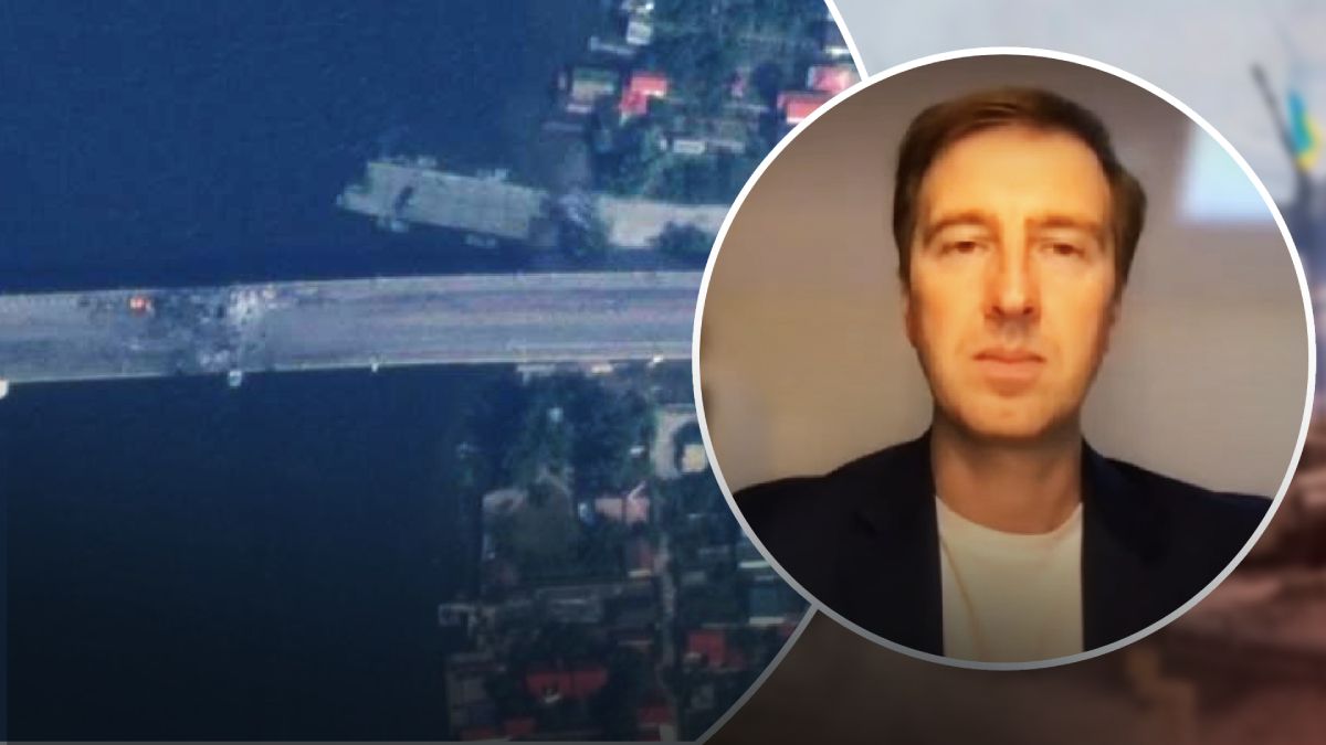 Ступак про постійні удари ЗСУ по мостах на Херсонщині Ступак про постійні удари ЗСУ по мостах на Херсонщині