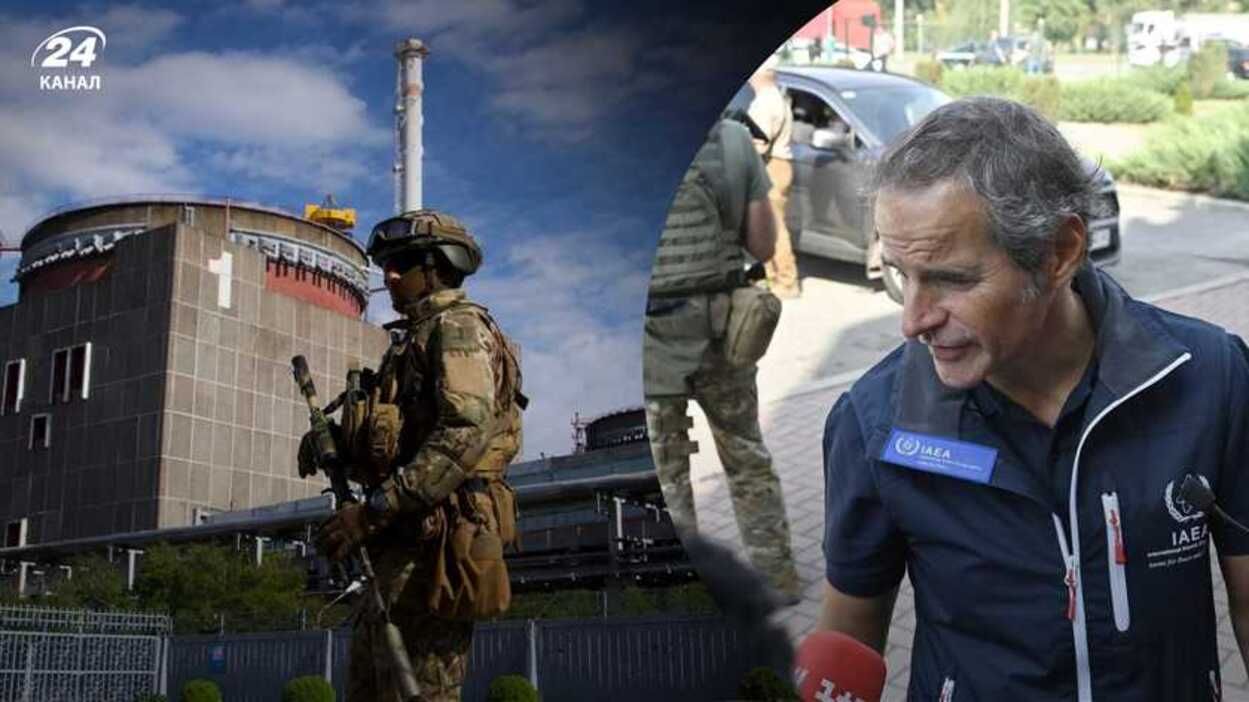 МАГАТЕ на ЗАЕС - окупанти цинічно виправдовували свої обстріли станції перед Гроссі - 24 Канал МАГАТЕ на ЗАЕС - окупанти цинічно виправдовували свої обстріли станції перед Гроссі - 24 Канал