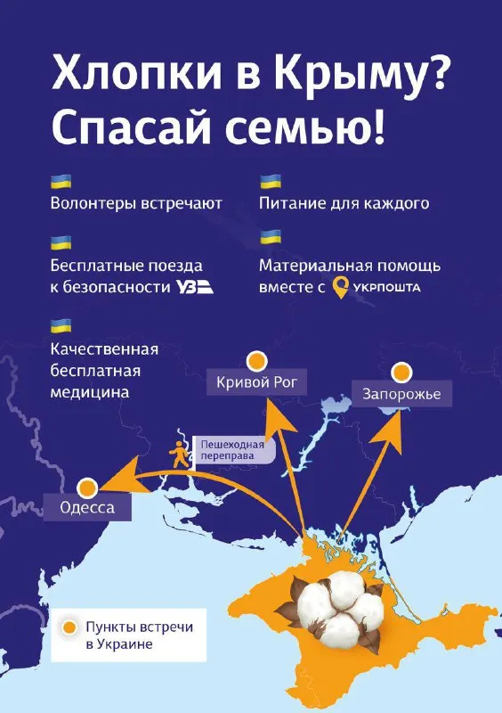 Укрзализныця запускает поезда для эвакуации людей из Крыма: проезд бесплатный