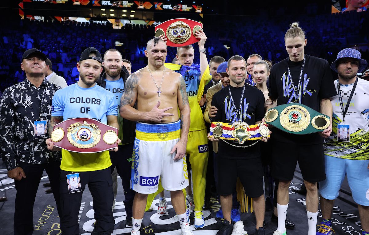 Усик заговорив про бій на НСК "Олімпійський"