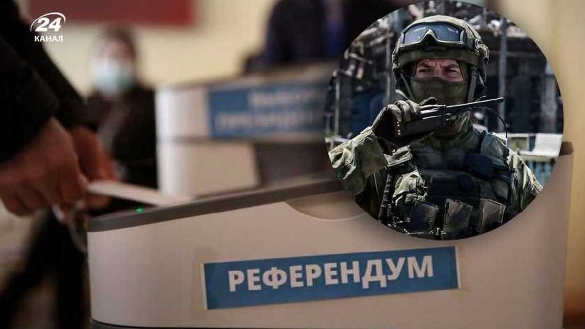 оккупанты планируют провести "референдумы" оккупанты планируют провести "референдумы"