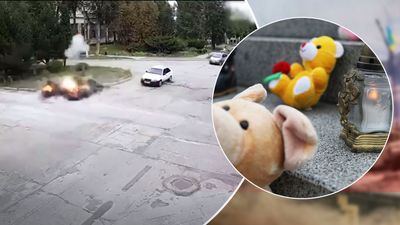 У Зеленского показали видео обстрела Зеленодольска: погибший мальчик гулял в сквере