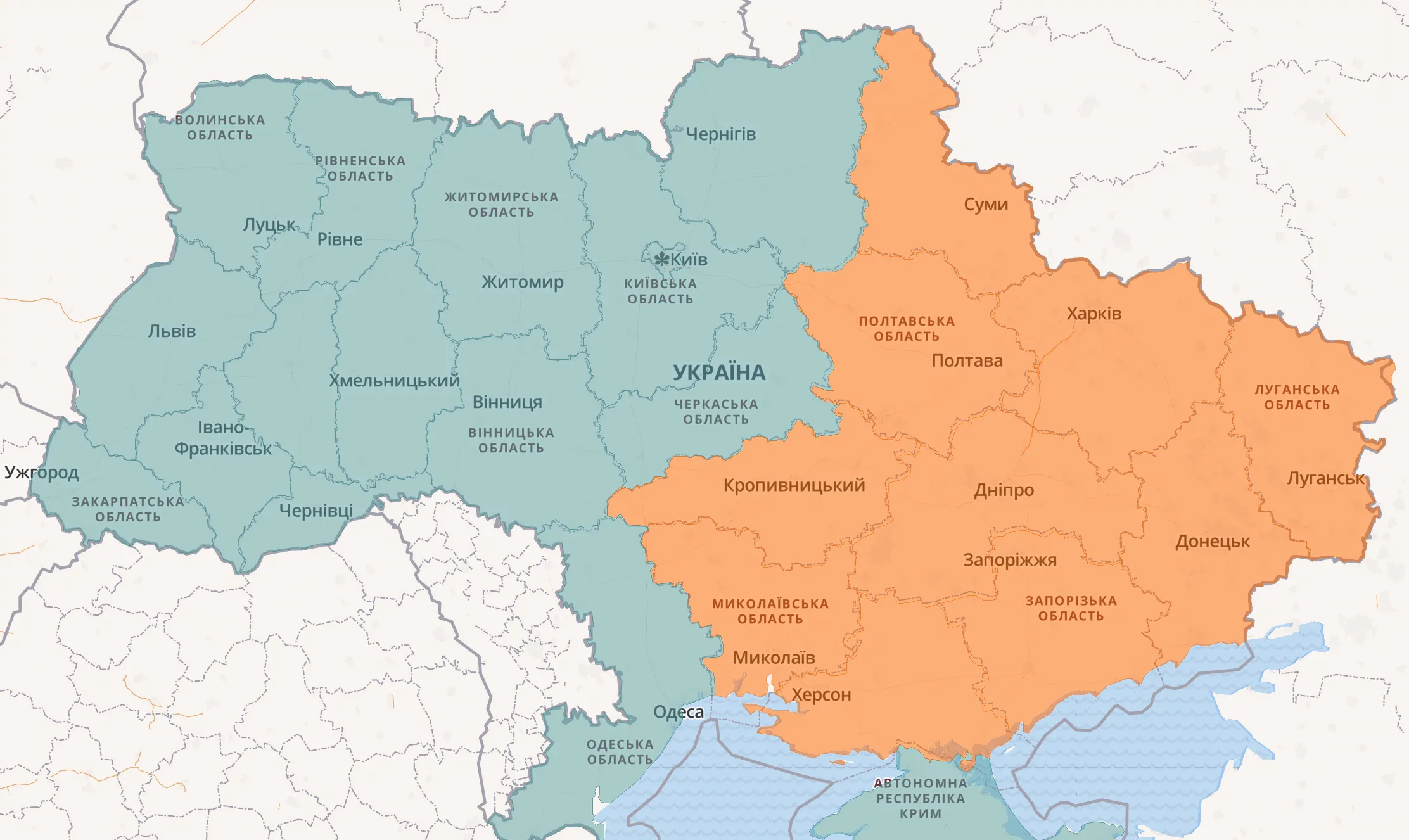 Карта тревог Карта тревог