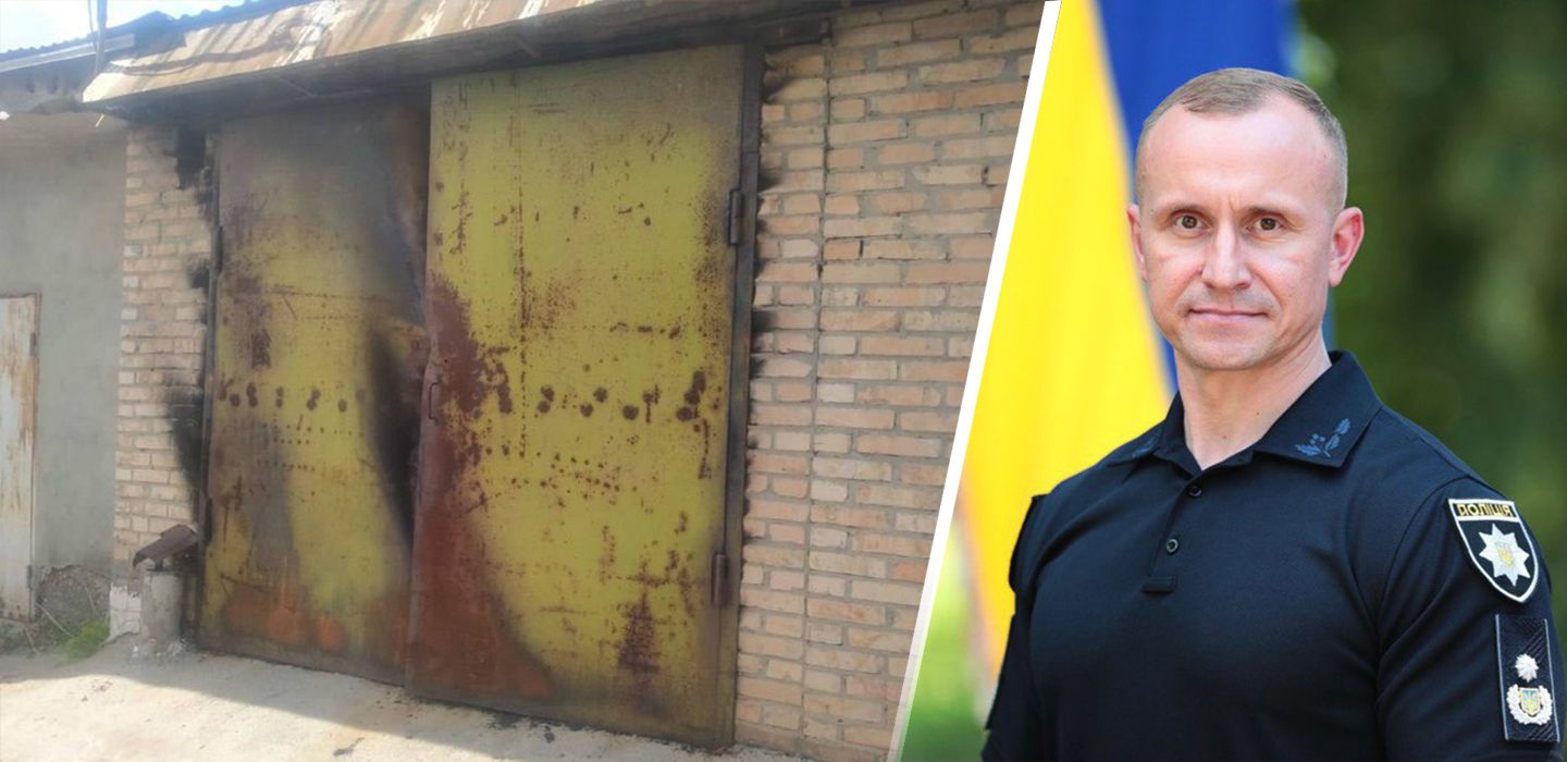 Нєбитов показав місце злочину та знайдені речі жертв росіян Нєбитов показав місце злочину та знайдені речі жертв росіян