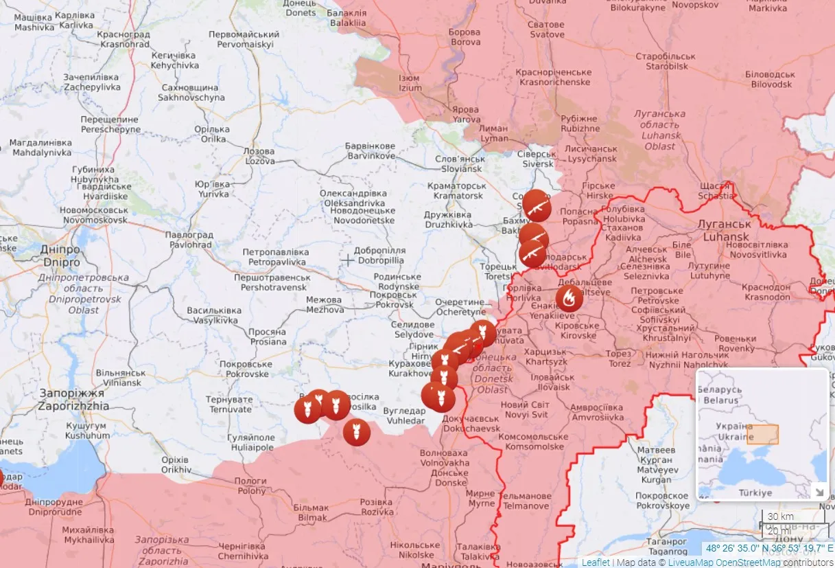 Яка обстановка на Донбасі Яка обстановка на Донбасі