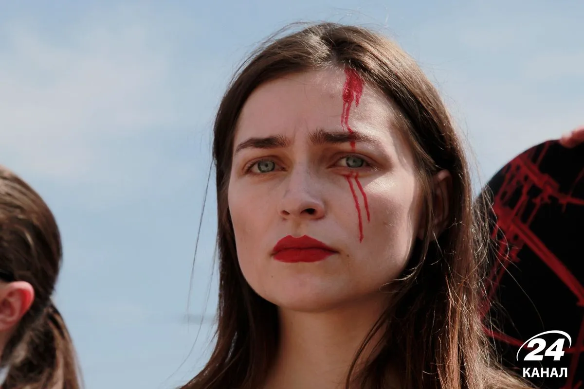 Акция в поддержку защитников Мариуполя Акция в поддержку защитников Мариуполя