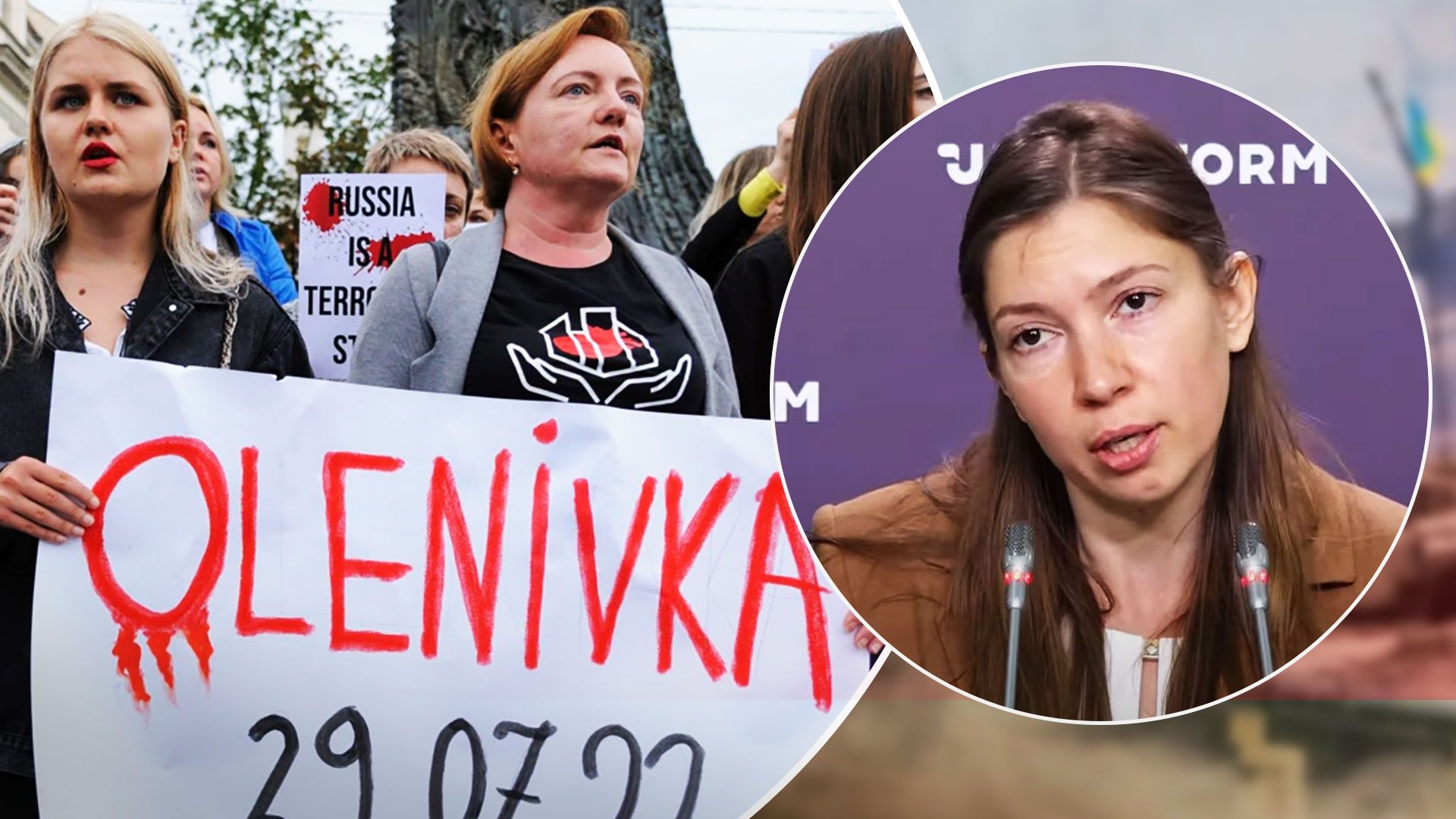 Теракт в Оленівці - родичі полонених не знають кількість загиблих і постраждалих - 24 Канал Теракт в Оленівці - родичі полонених не знають кількість загиблих і постраждалих - 24 Канал