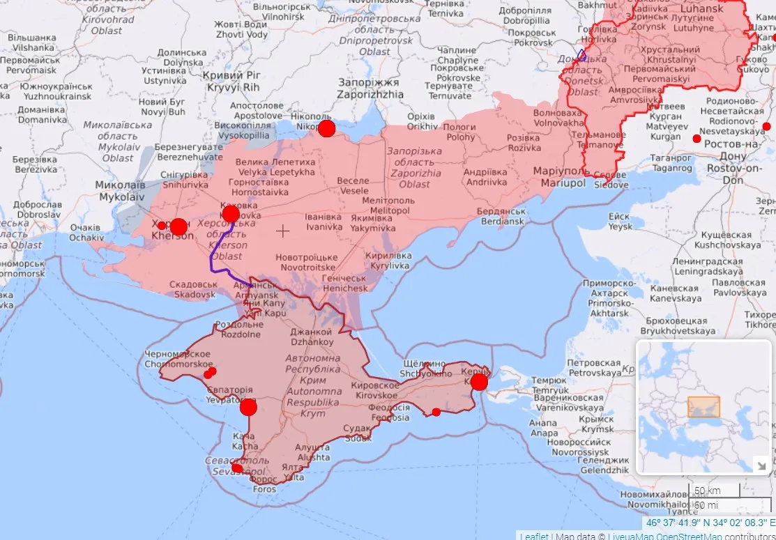 Яка обстановка на Півдні Яка обстановка на Півдні