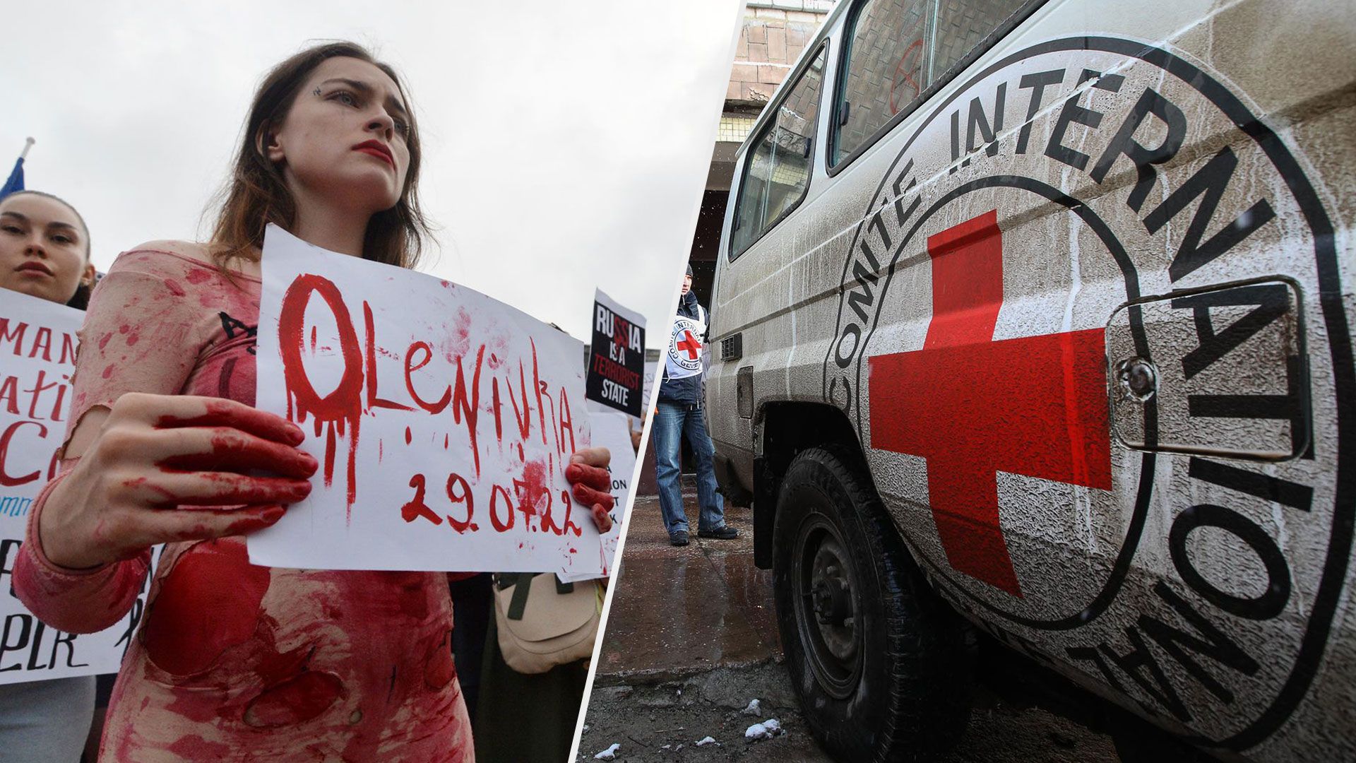 Червоний Хрест відвідував військовополонених в Оленівці перед терактом - Новини України - 24 Канал