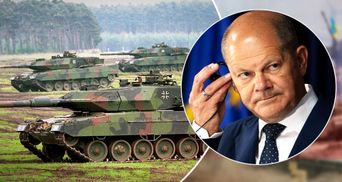 Шольц пояснив, чому Німеччина не надала Україні танки