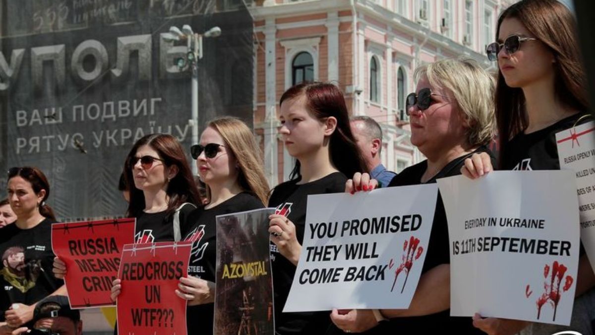 Наречена оборонця Азовсталі звернулась до нареченого Наречена оборонця Азовсталі звернулась до нареченого