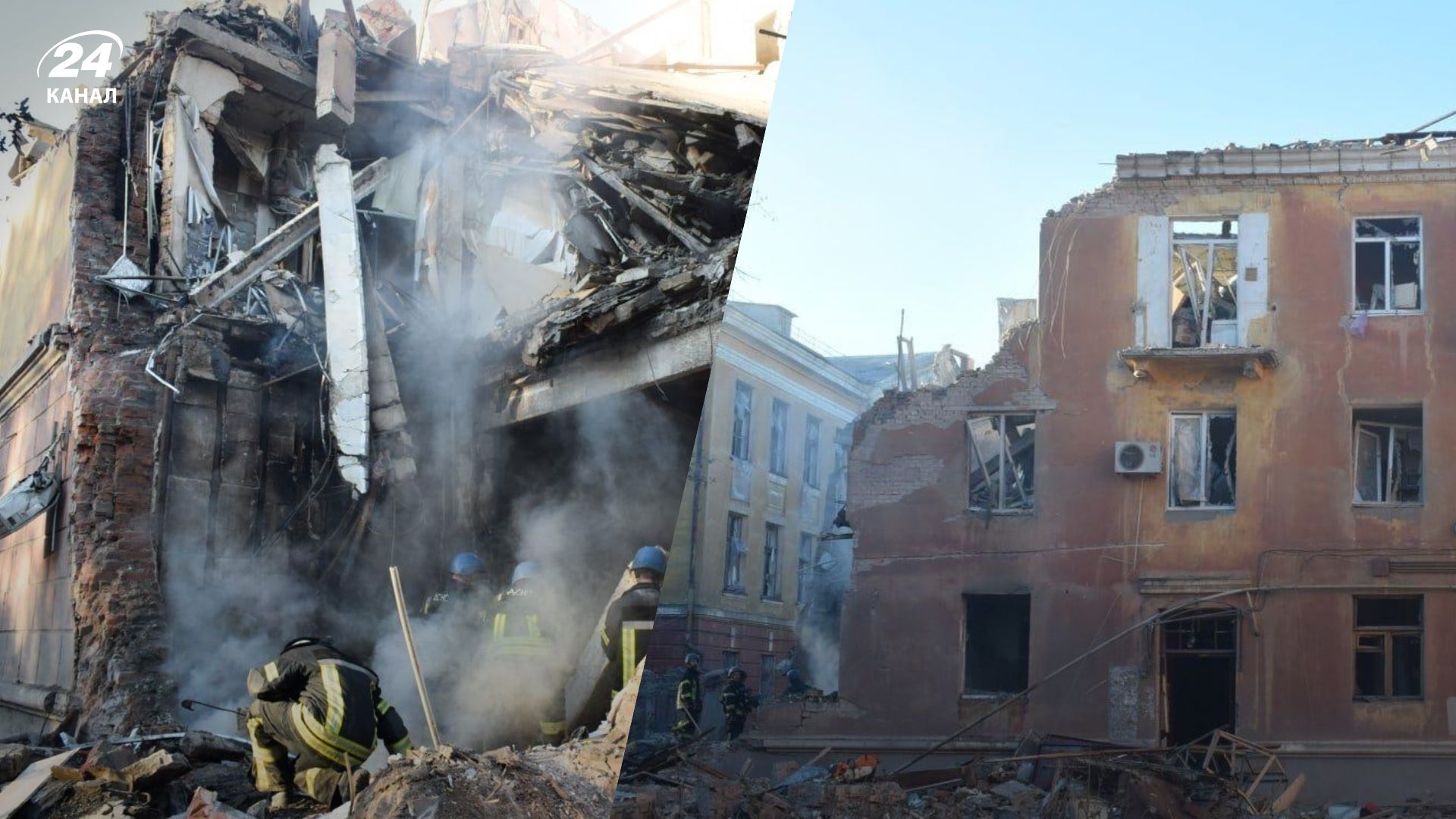 Ракетний обстріл Слов'янська сьогодні - під завалами залишаються троє людей