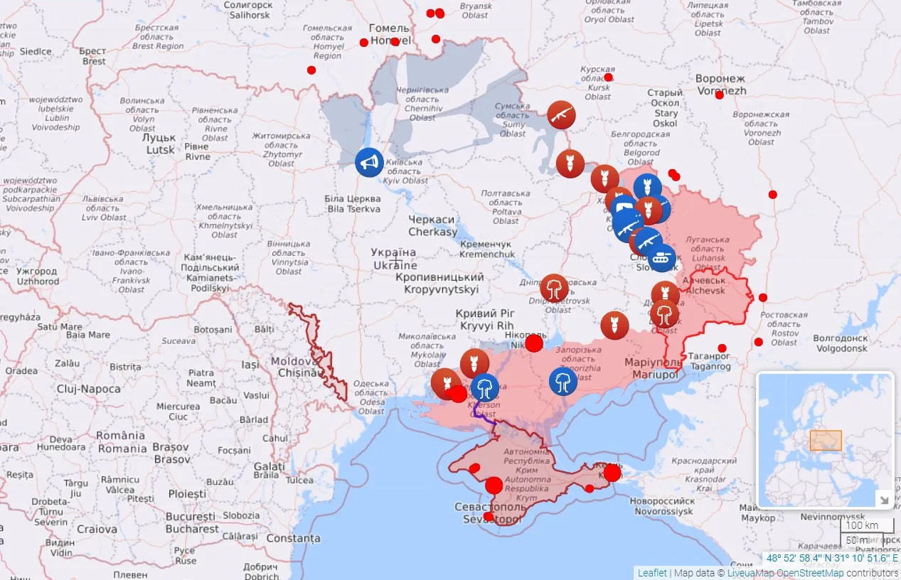 Карта бойових дійстаном на 10 вересня Карта бойових дійстаном на 10 вересня