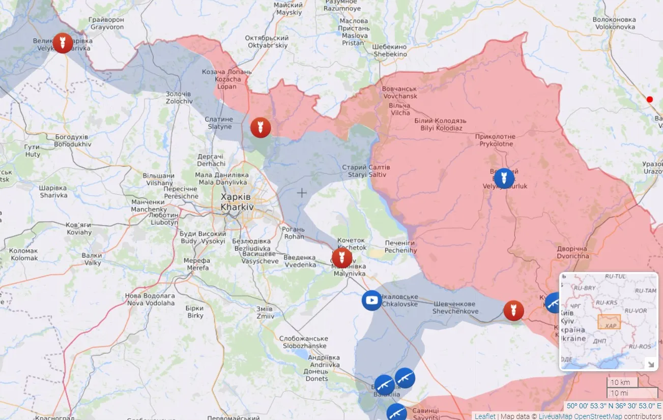 Яка обстановка на Харківщині Яка обстановка на Харківщині
