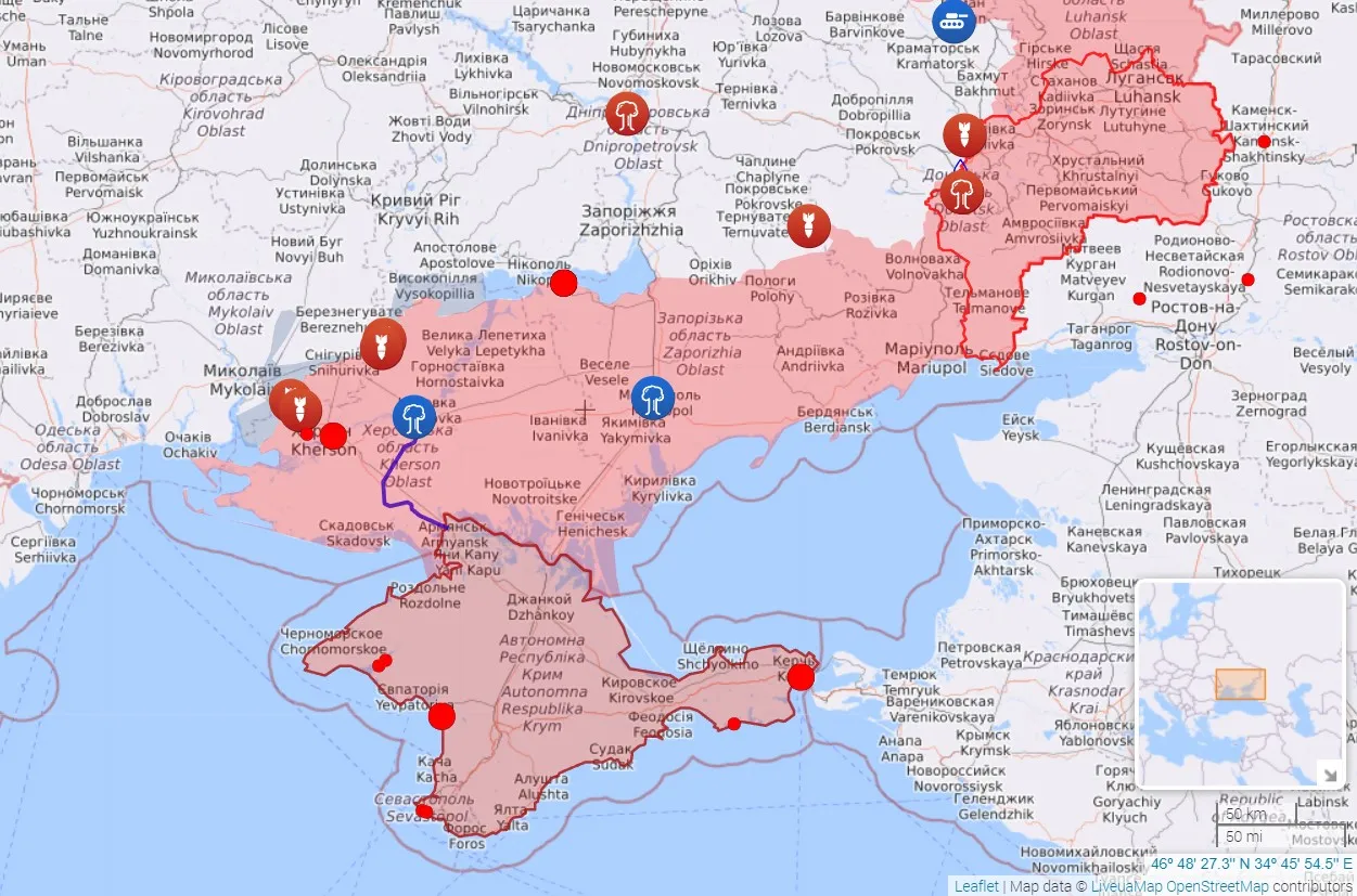 Яка ситуація на Півдні Яка ситуація на Півдні