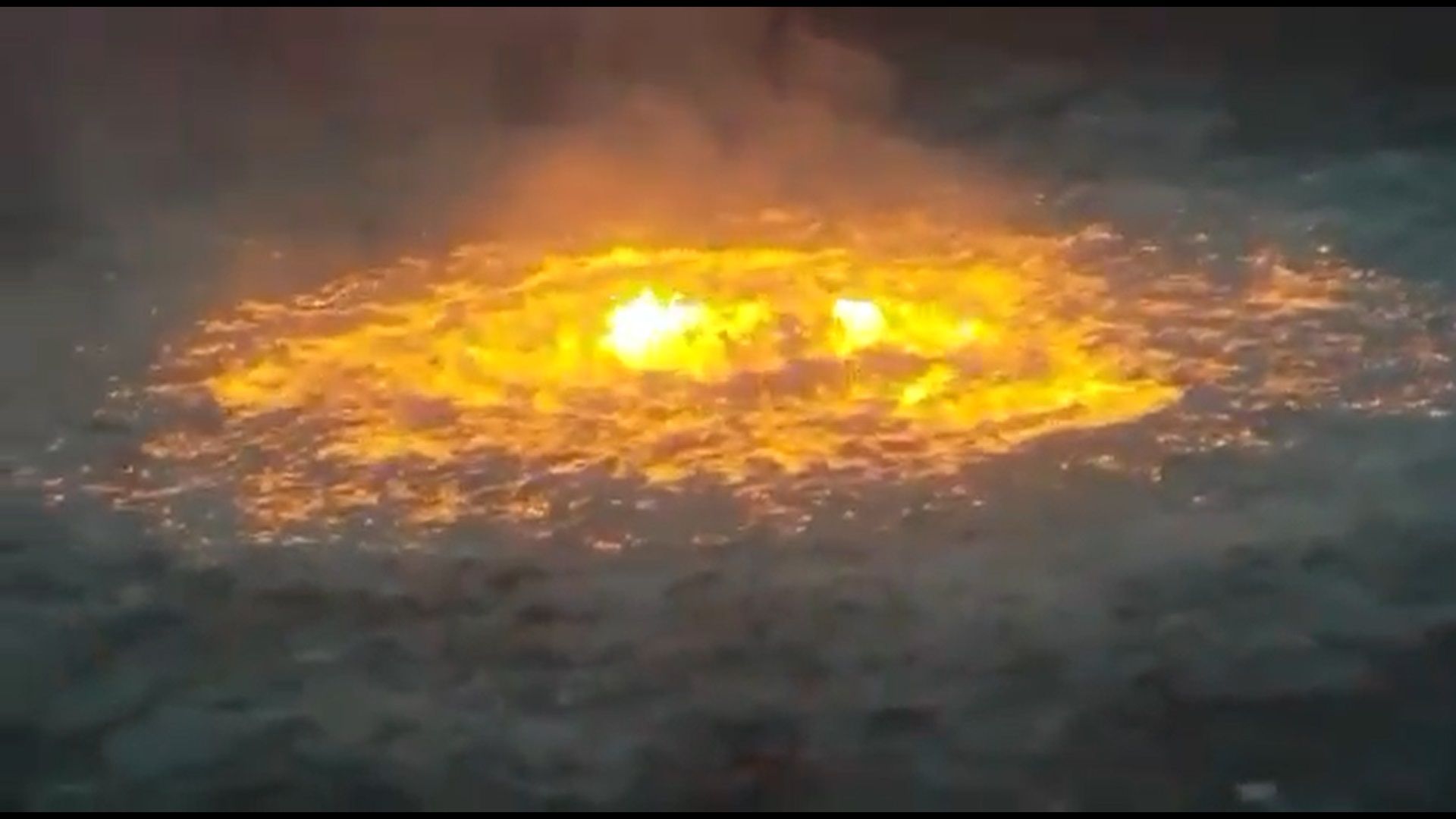 Пожар на газопроводе Ку-Малоб-Заап в 2021 году