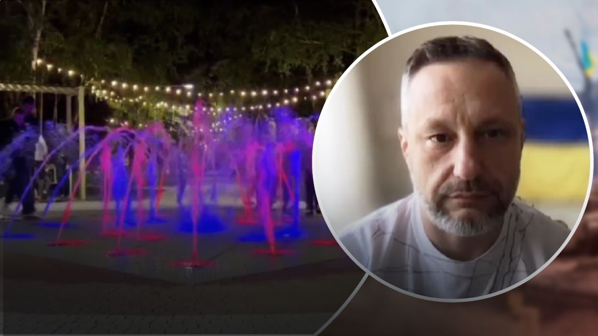 Россияне открыли в Харцызске фонтан, украденный в Мариуполе Россияне открыли в Харцызске фонтан, украденный в Мариуполе