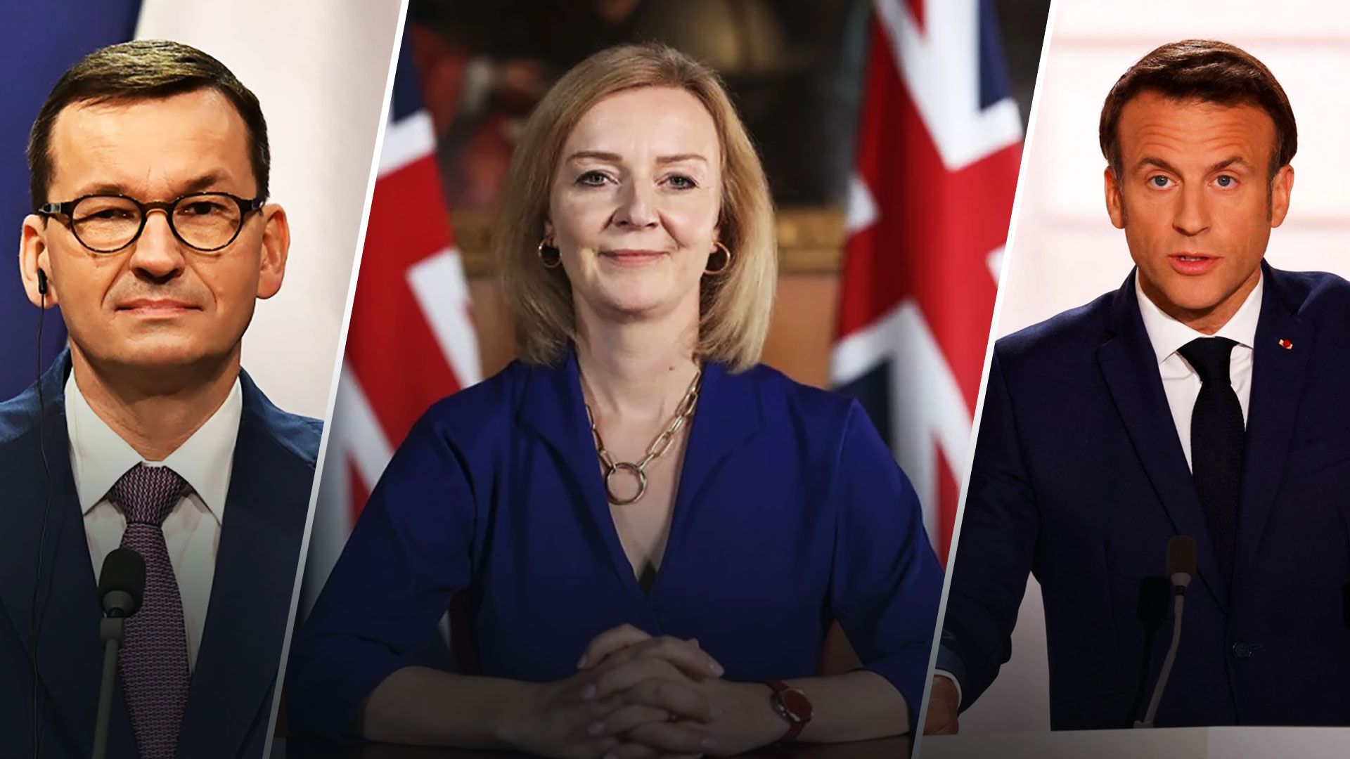 Трасс поговорила с Макроном и Моравецким об Украине - 24 Канал Трасс поговорила с Макроном и Моравецким об Украине - 24 Канал