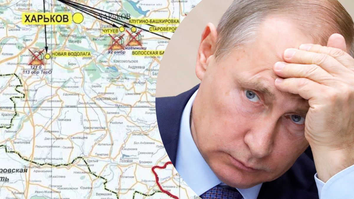  Міноборони росії засвітило карту відступу російських військ