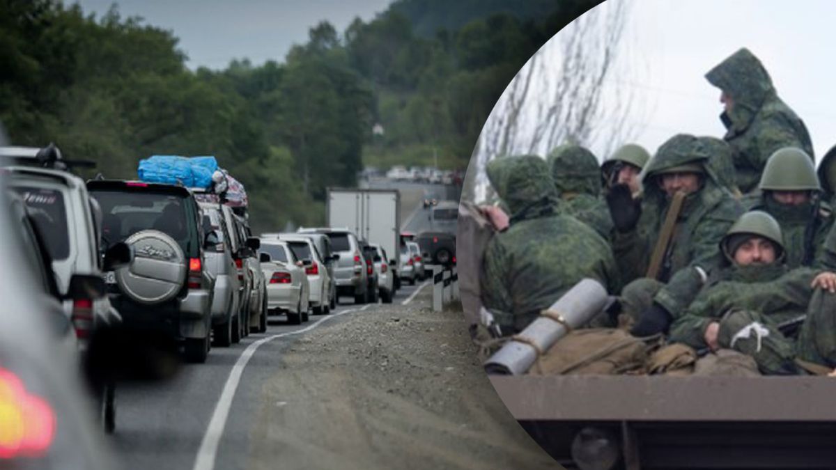 Автомобильная колонна войскового типа