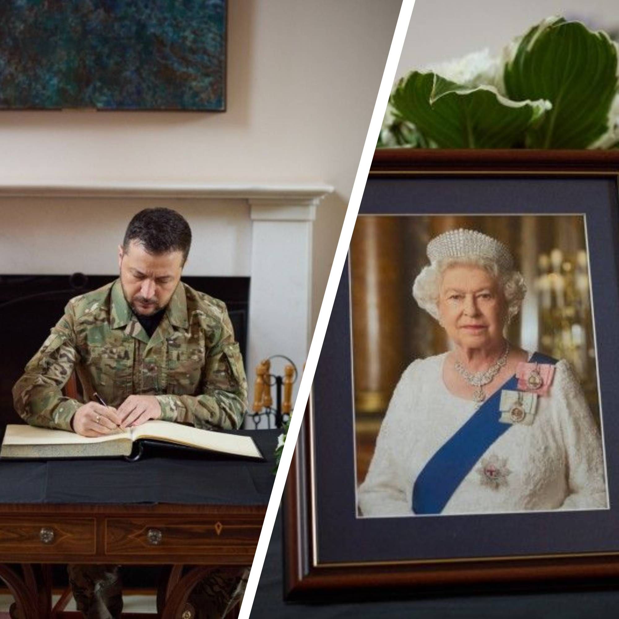 Смерть Елизаветы II - Зеленский посетил резиденцию посла Великобритании Смерть Елизаветы II - Зеленский посетил резиденцию посла Великобритании