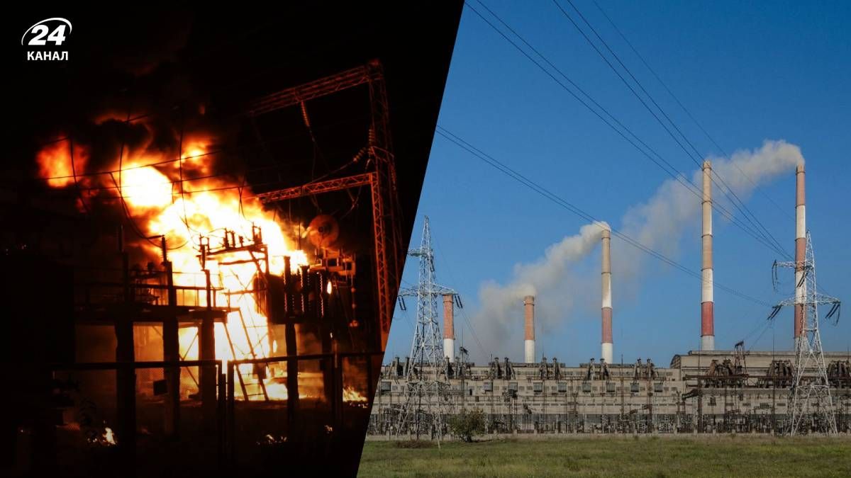 Окупанти обстріляли Зміївську ТЕС 11 вересня 2022 Окупанти обстріляли Зміївську ТЕС 11 вересня 2022