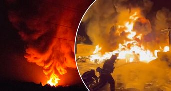 Вогонь охопив 1 000 квадратних метрів: подробиці про нічну пожежу в Запоріжжі