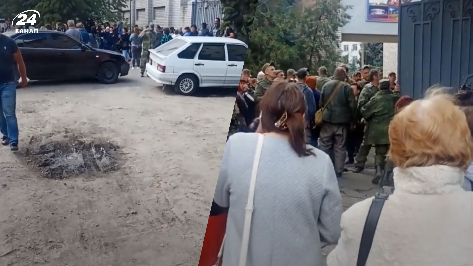 В Луганске боевики не хотят ехать воевать за ДНР – родные устроили бунт В Луганске боевики не хотят ехать воевать за ДНР – родные устроили бунт