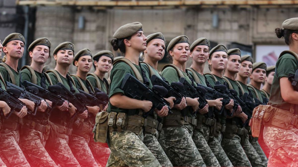Мобилизация женщин в Украине