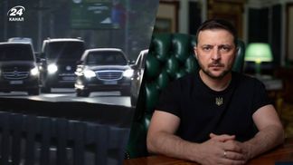 Кортеж Зеленского попал в ДТП в Киеве