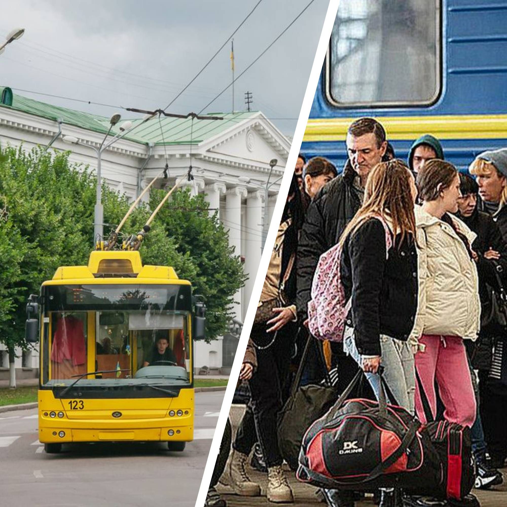 Переселенцы в Украине - в Раде предлагают обеспечить бесплатный проезд