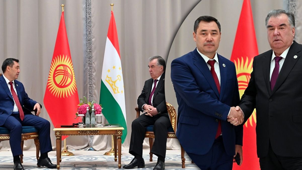 Зустріч президентів Киргизстану і Таджикистану