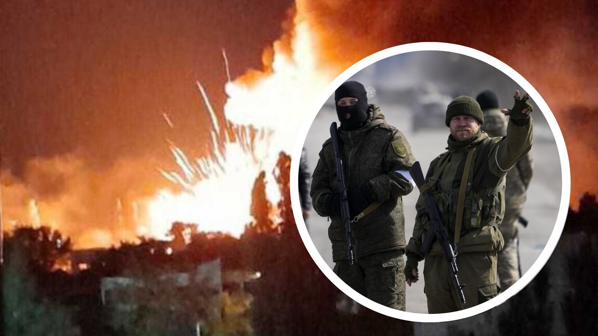 У россиян на Юге горят склады У россиян на Юге горят склады