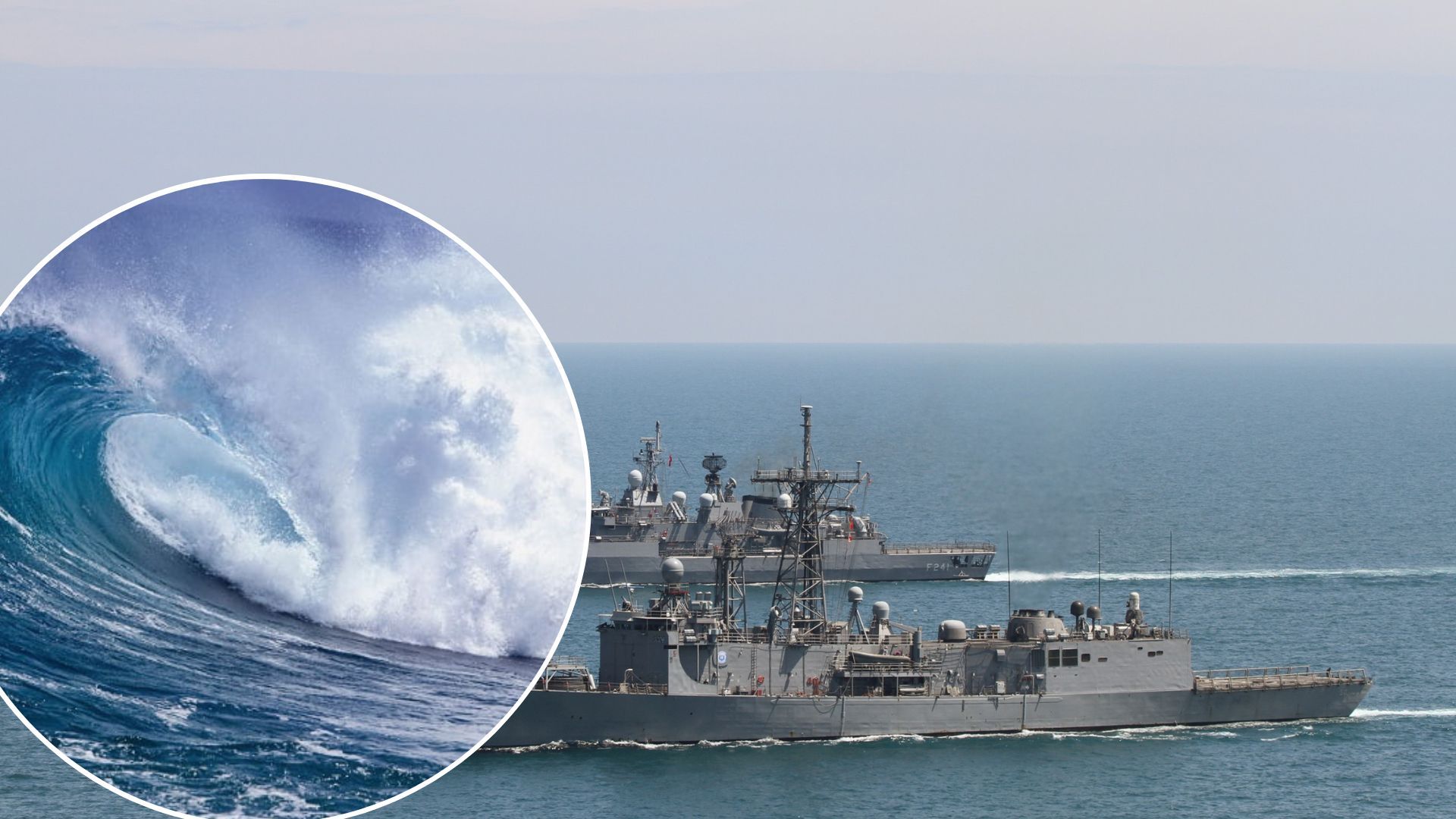 Шторм у Чорному морі - флот Росії заховся, але є мінна небезпека