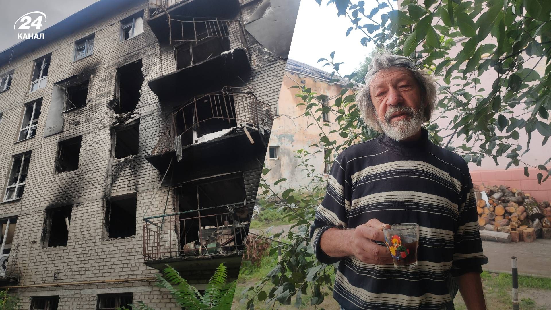 Мешканці Ізюма показали розбиті будинки 
