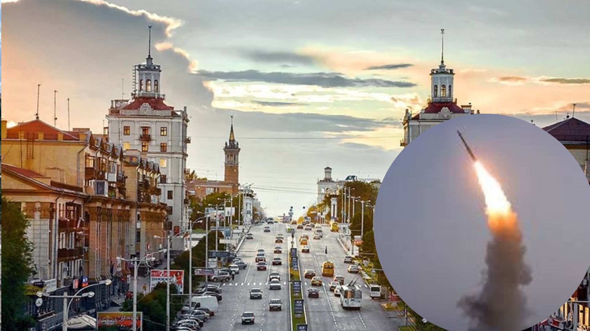 Запорожье атаковали ракетами С300 Запорожье атаковали ракетами С300