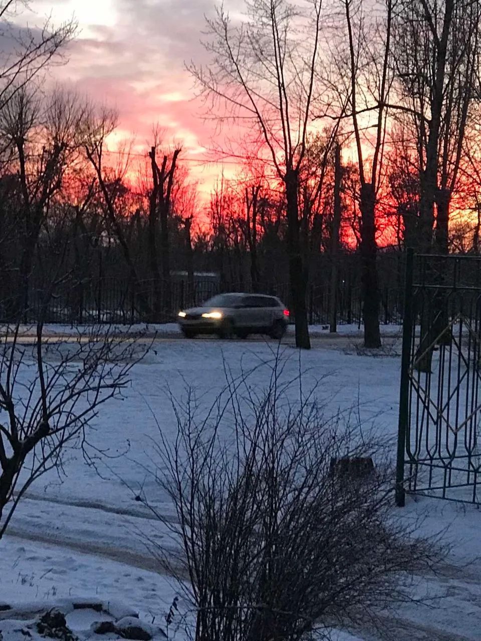 Захід сонця в Рубіжному Захід сонця в Рубіжному