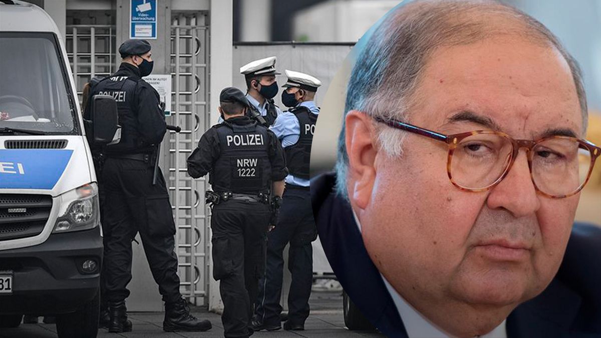 Німецька поліція проводить обшуки в олігарха Усманова Німецька поліція проводить обшуки в олігарха Усманова