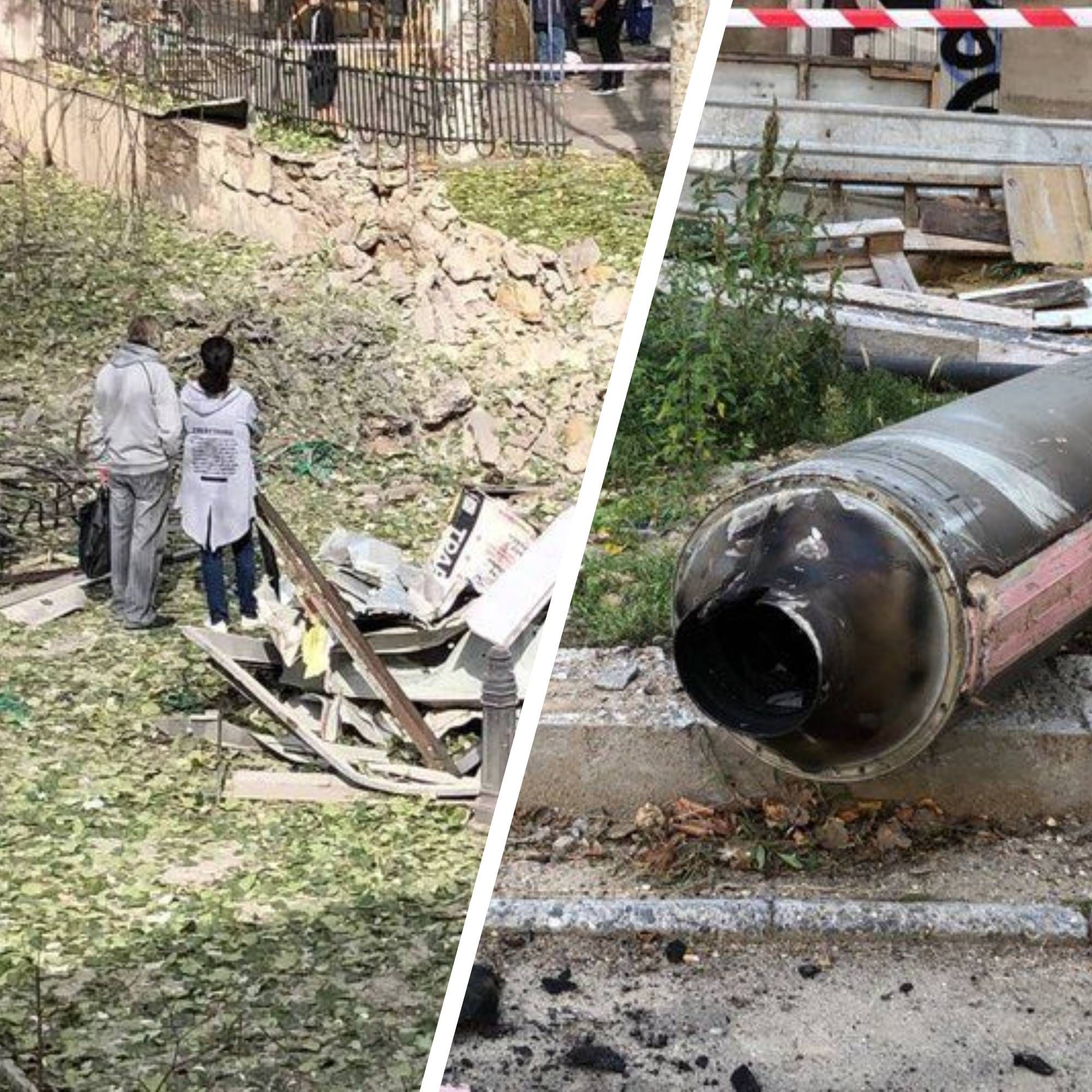 Обстрел Николаева - в городе не разорвалась российская ракета Обстрел Николаева - в городе не разорвалась российская ракета