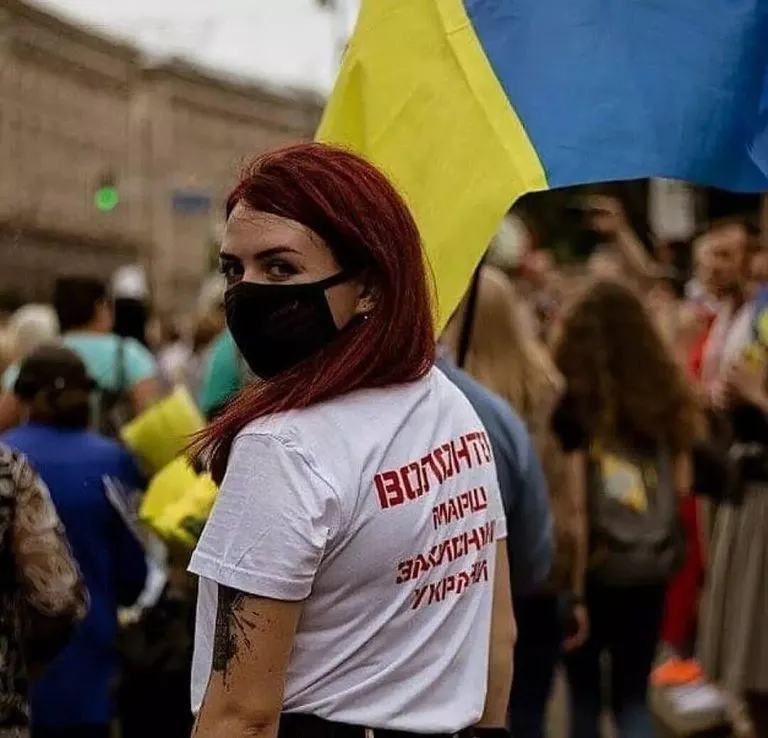 Катерина Поліщук брала участь у мітингах Катерина Поліщук брала участь у мітингах