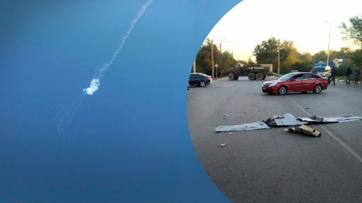 Над Джанкоем сбили предположительно российский беспилотник - 24 Канал Над Джанкоем сбили предположительно российский беспилотник - 24 Канал