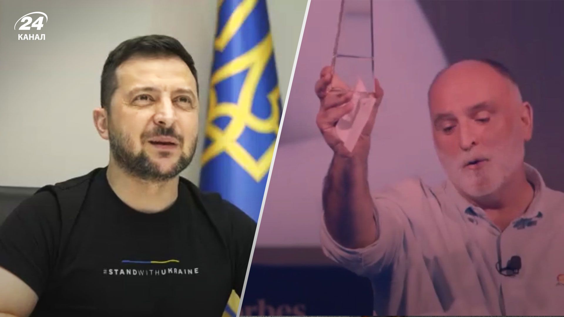 Зеленского и украинский народ наградили на филантропическом саммите Forbes 400