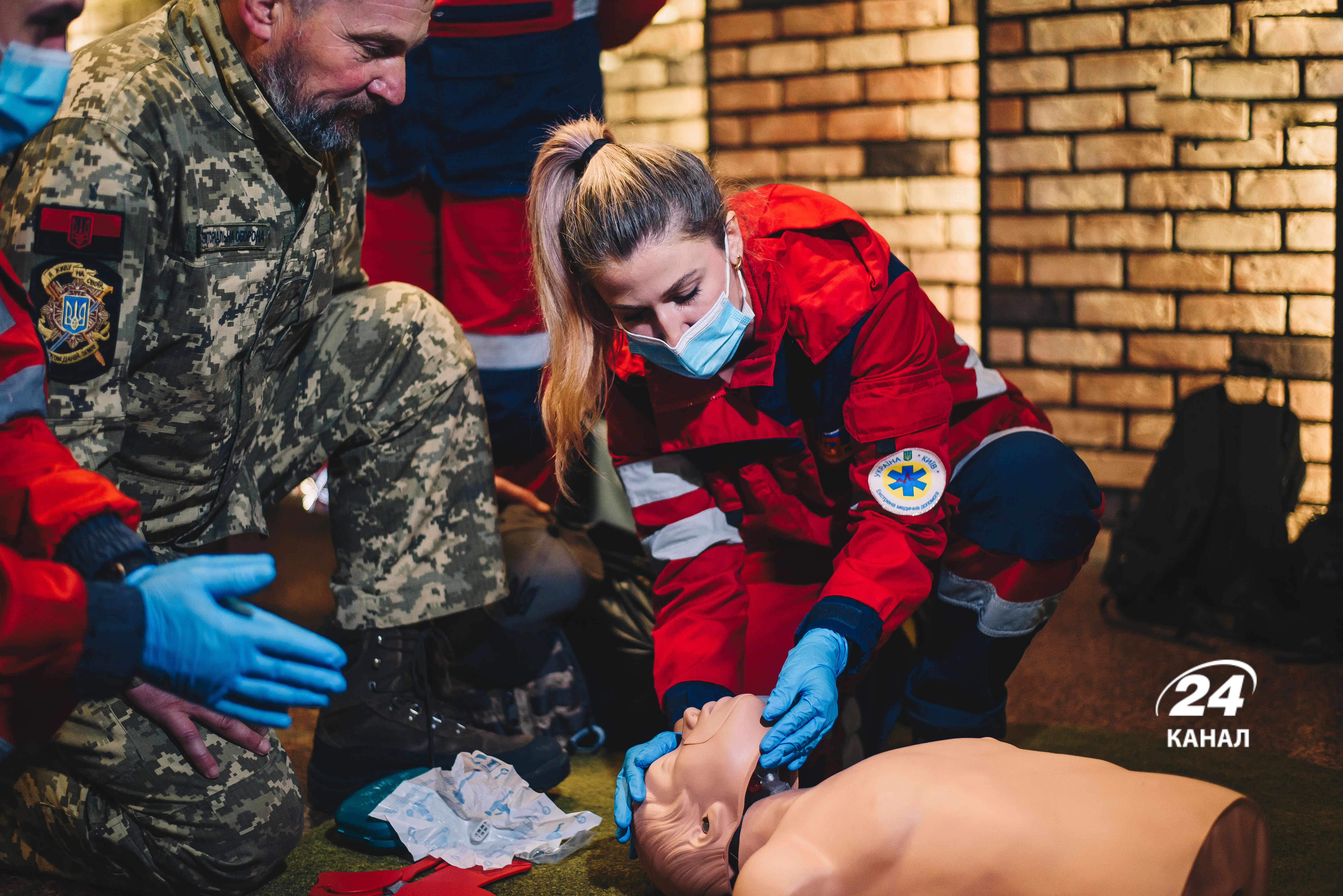 Тренінг проводили медики Тренінг проводили медики