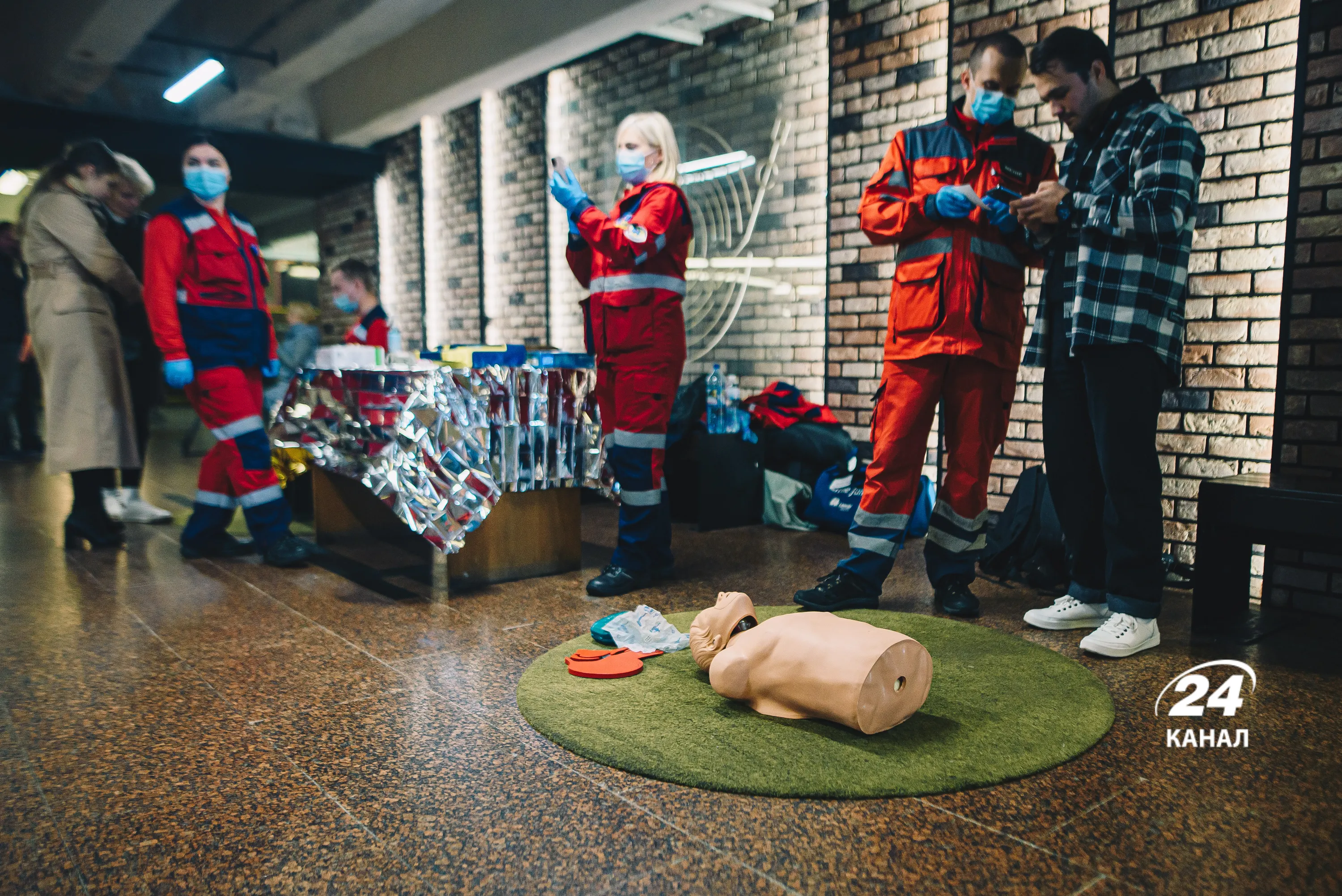 Тренінг відбувся у метро