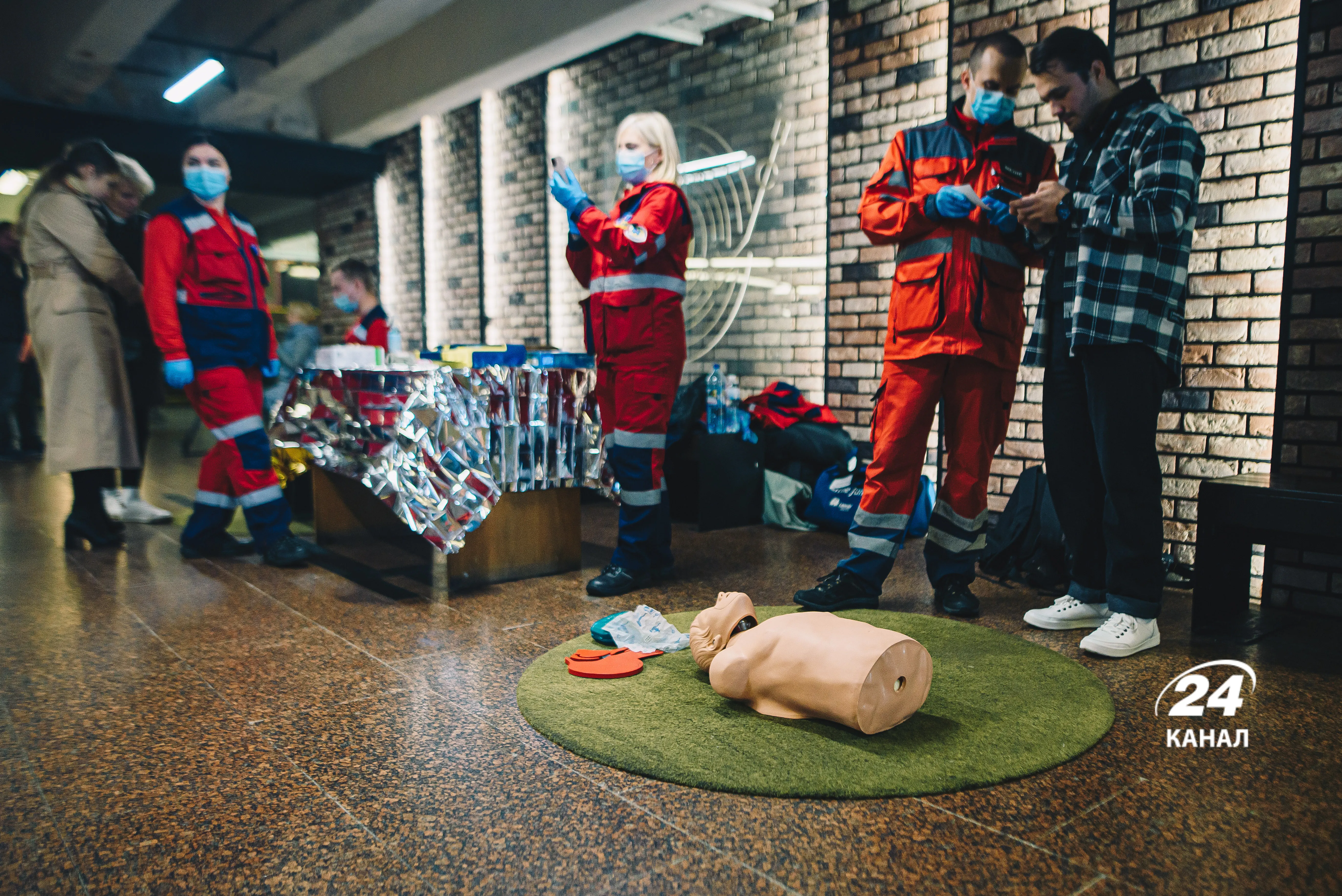 Тренінг відбувся у метро Тренінг відбувся у метро