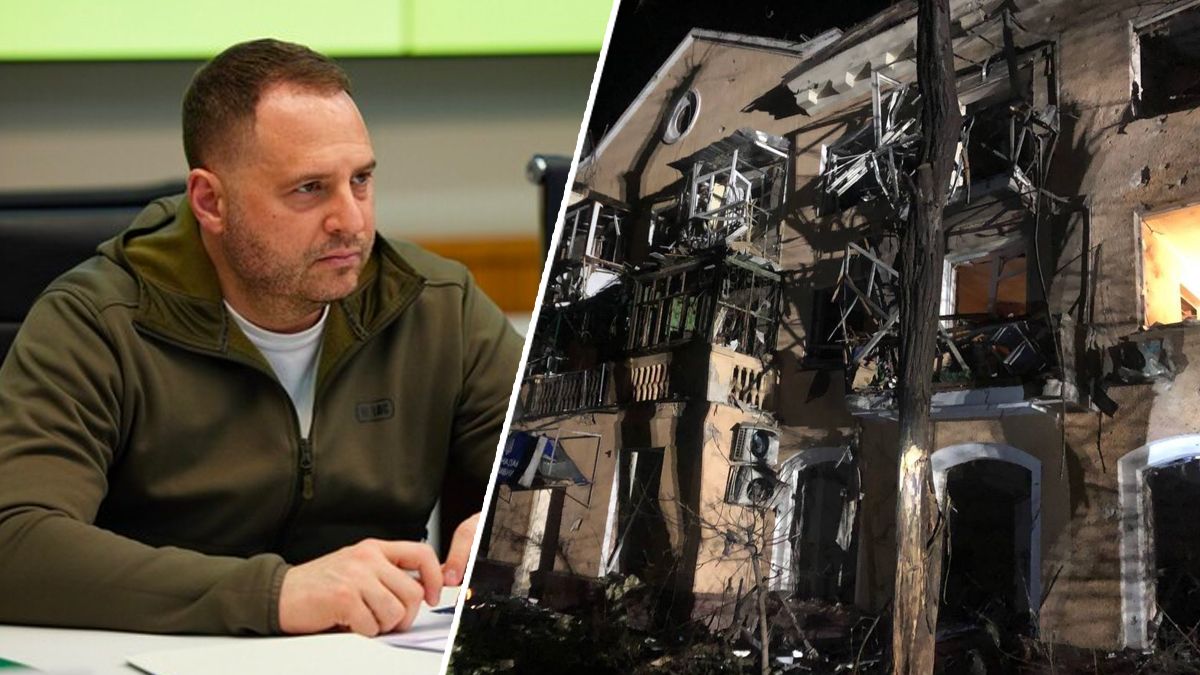 Єрмак відреагував на обстріли Запоріжжя Єрмак відреагував на обстріли Запоріжжя