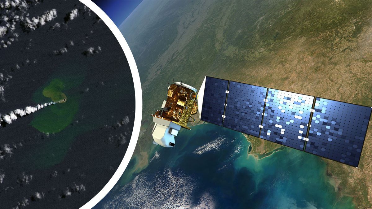 З'явився новий острів вулканічного походження З'явився новий острів вулканічного походження