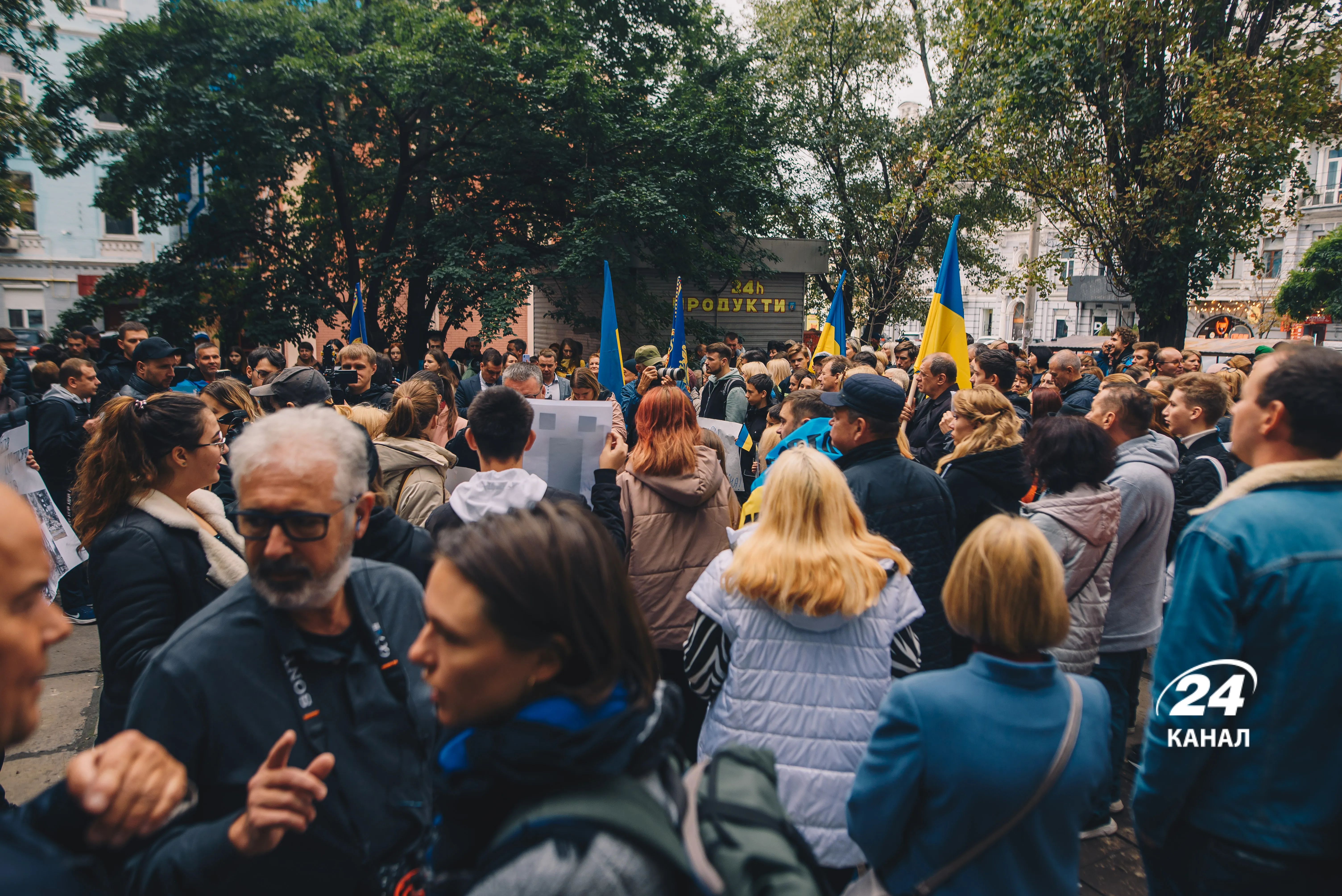 На акцію прийшли переселенці