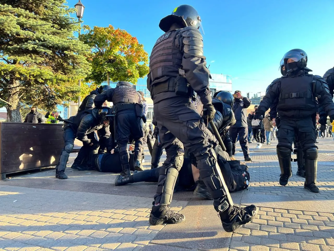 Розгони мітингів у Санкт-Петербурзі